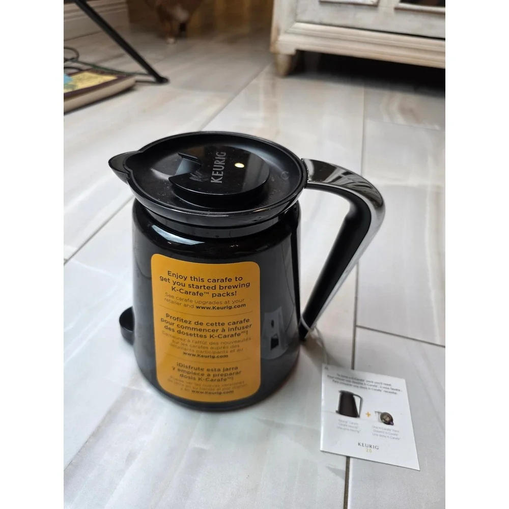 Keurig 2.0‎ Thermal Carafe Black 4 Cup Capacity for K-Carafe Pods New Tags A2